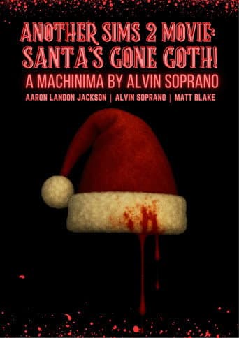 Poster for Another Sims 2 Movie Santa's Gone Goth