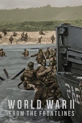 Poster for World War II: From the Frontlines