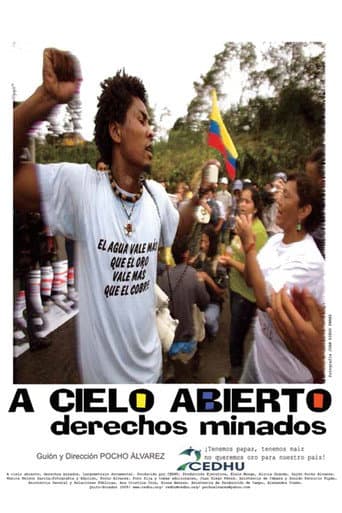 Poster for A cielo abierto, derechos minados