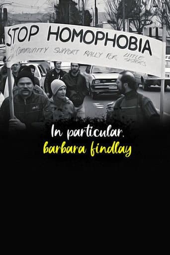 Poster for In Particular, Barbara Findlay