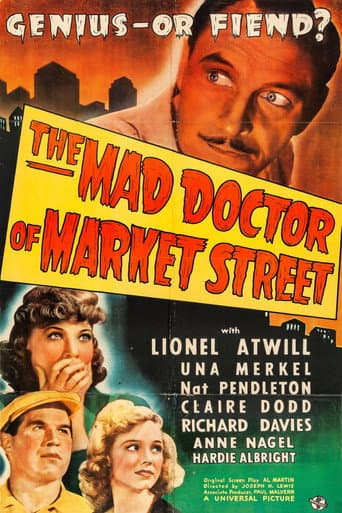 Poster for The Mad Doctor of Market Street