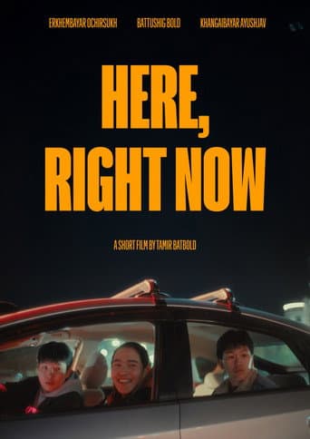 Poster for Here, Right Now
