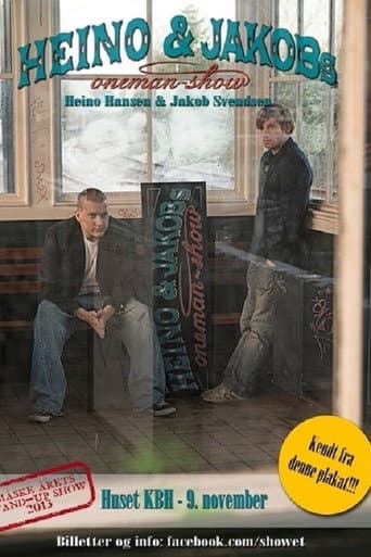 Poster for Heino & Jakobs Oneman-show