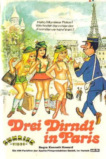 Poster for Drei Dirndl in Paris
