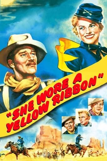 Poster for She Wore a Yellow Ribbon