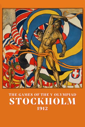 Poster for The Games of the V Olympiad Stockholm, 1912