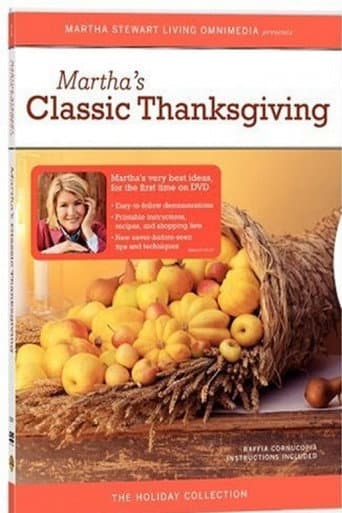 Poster for Martha Stewart Holidays: Classic Thanksgiving