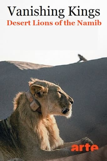 Poster for Vanishing Kings: Desert Lions of the Namib