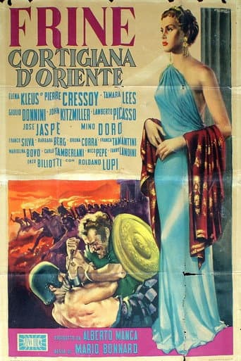 Poster for Frine cortigiana d'Oriente