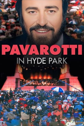 Poster for Pavarotti in Hyde Park