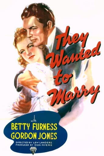 Poster for They Wanted to Marry