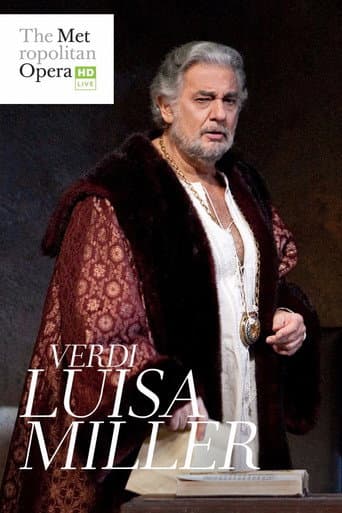 Poster for The Metropolitan Opera: Luisa Miller