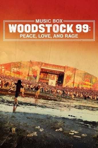 Poster for Woodstock 99: Peace, Love, and Rage
