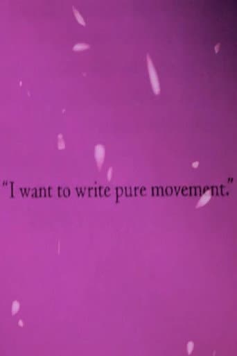 Poster for I Want to Write Pure Movement