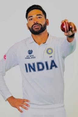 Photo of Mohammed Siraj
