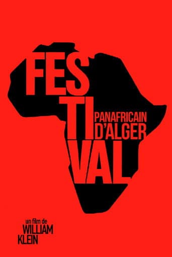Poster for The Panafrican Festival in Algiers