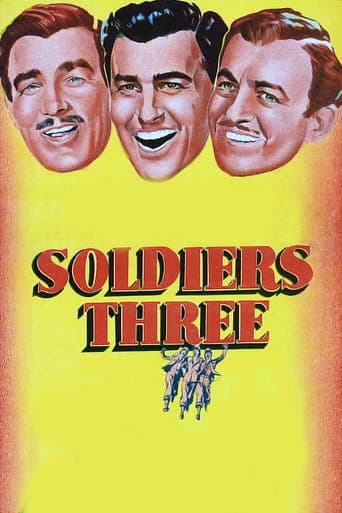Poster for Soldiers Three