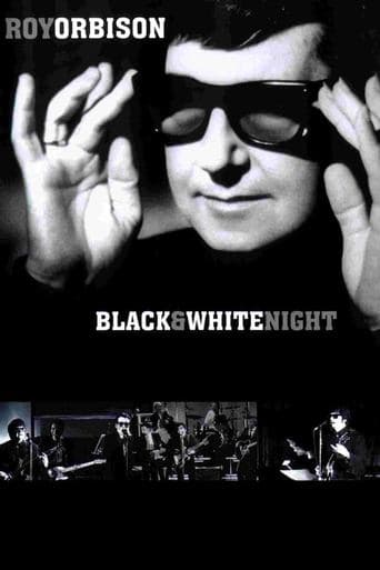 Poster for Roy Orbison and Friends: A Black and White Night