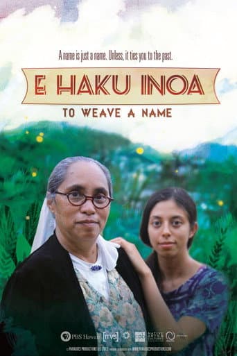 Poster for E Haku Inoa: To Weave a Name
