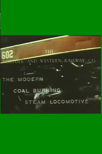 Poster for The Modern Coal Burning Steam Locomotive