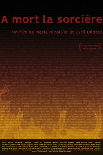 Poster for À mort la sorcière