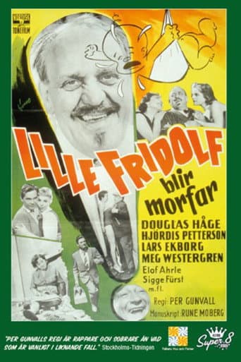 Poster for Lille Fridolf blir morfar