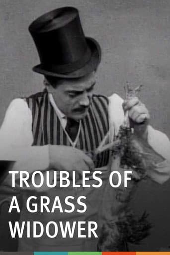 Poster for Troubles of a Grass Widower