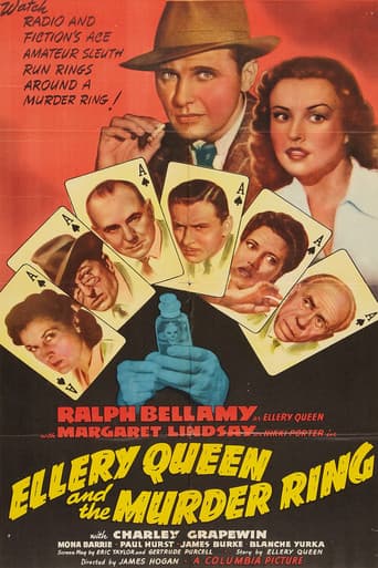 Poster for Ellery Queen and the Murder Ring