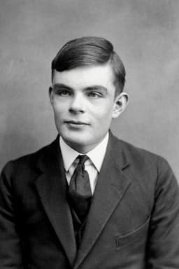 Photo of Alan Turing