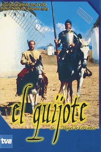 Poster for El Quijote de Miguel de Cervantes