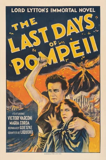 Poster for The Last Days of Pompeii