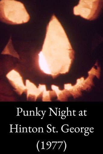 Poster for Punky Night at Hinton St. George