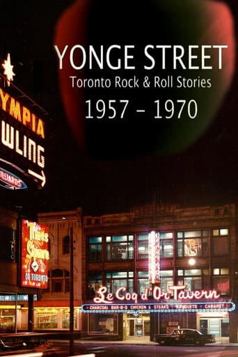 Poster for Yonge Street: Toronto Rock & Roll Stories
