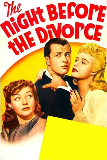 Poster for The Night Before the Divorce