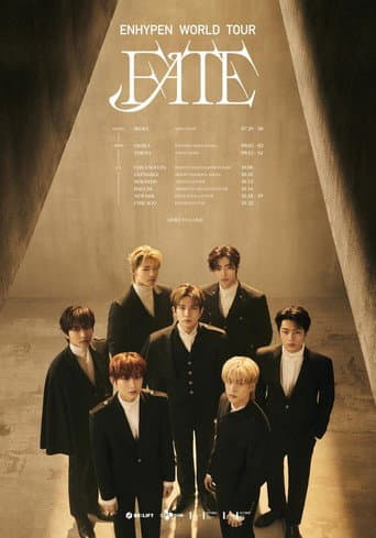 Poster for ENHYPEN WORLD TOUR 'FATE' IN SEOUL