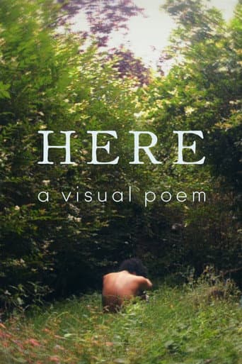 Poster for Here: A Visual Poem