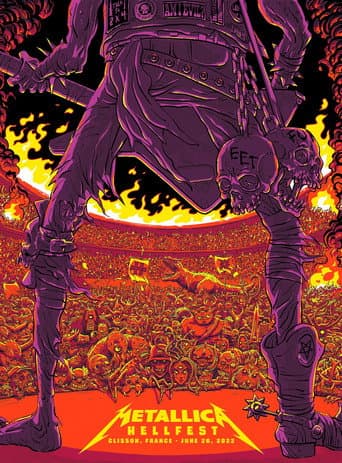 Poster for Metallica Live Hellfest 2022