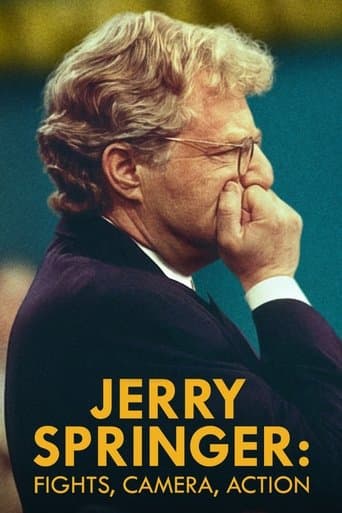 Poster for Jerry Springer: Fights, Camera, Action