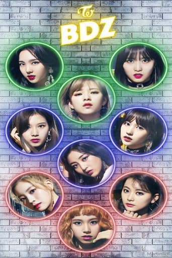 Poster for Twice 1st Arena Tour 2018 "BDZ" at Musashino Forest Sports Plaza Main Arena