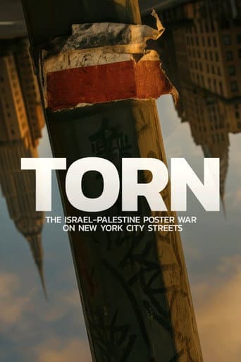 Poster for Torn: The Israel-Palestine Poster War on New York City Streets
