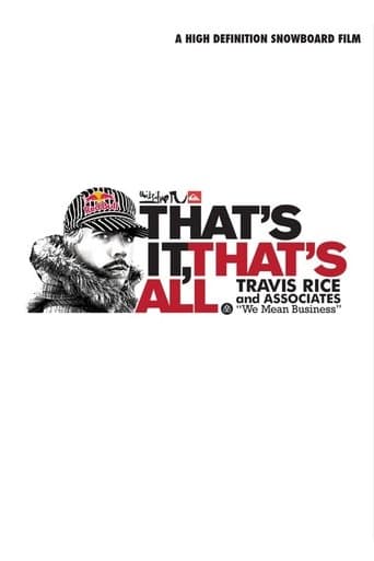 Poster for That's It, That's All