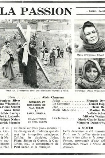 Poster for La Passion