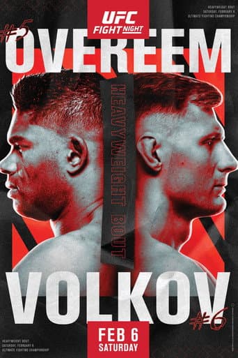 Poster for UFC Fight Night 184: Overeem vs. Volkov