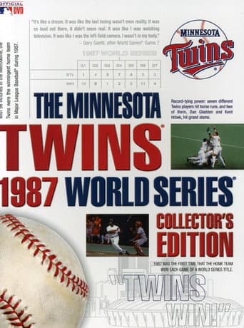 Poster for The Minnesota Twins 1987 World Series Collector's Edition