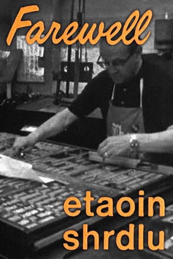 Poster for Farewell, Etaoin Shrdlu