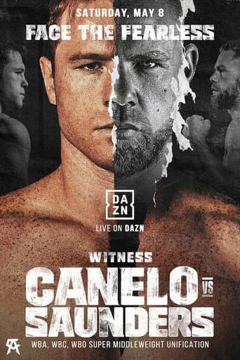Poster for Canelo Alvarez vs. Billy Joe Saunders