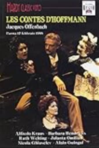Poster for The Tales of Hoffmann - Teatro Regio di Parma, 1988
