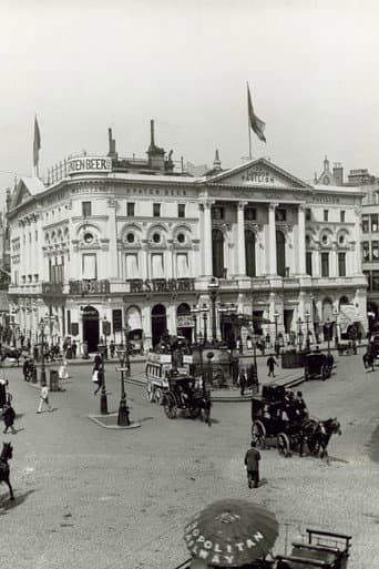 Poster for On a Runaway Motor-Car Through Piccadilly Circus
