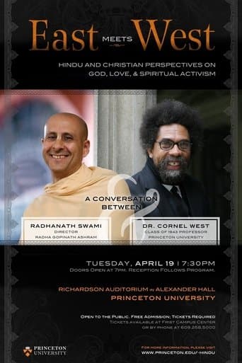 Poster for East Meets West: Hindi & Christian Perspectives on God, Love, & Spiritual Activism
