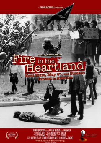 Poster for Fire in the Heartland: Kent State, May 4, and Student Protest in America